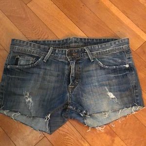 Armani Exchange Jean Shorts Size 8 Short